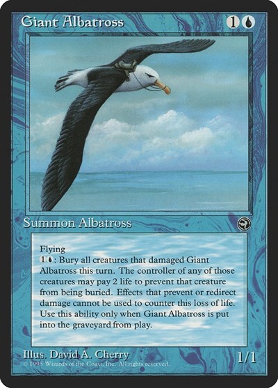 Giant Albatross (Version 2) from HML #27b, Magic: The Gathering card