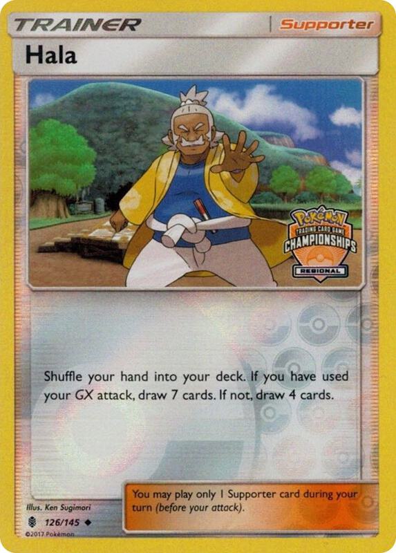 Hala - 126/145 (Regional Championships) 126/145 from League & Championship Cards