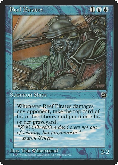 Reef Pirates from HML #36b, Magic: The Gathering card