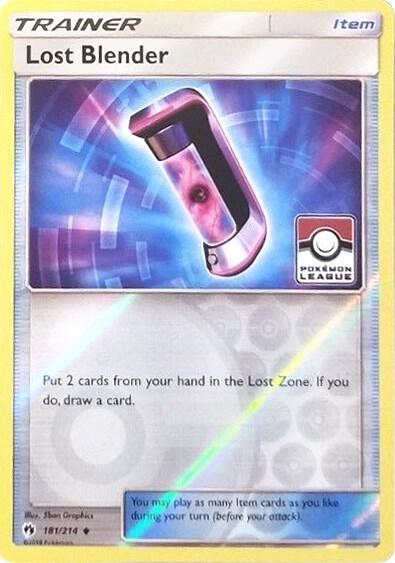 Lost Blender - 181/214 (Pokemon League) 181/214 from League & Championship Cards