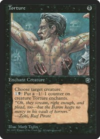 Torture [Version 2] - Homelands - Magic: The Gathering card