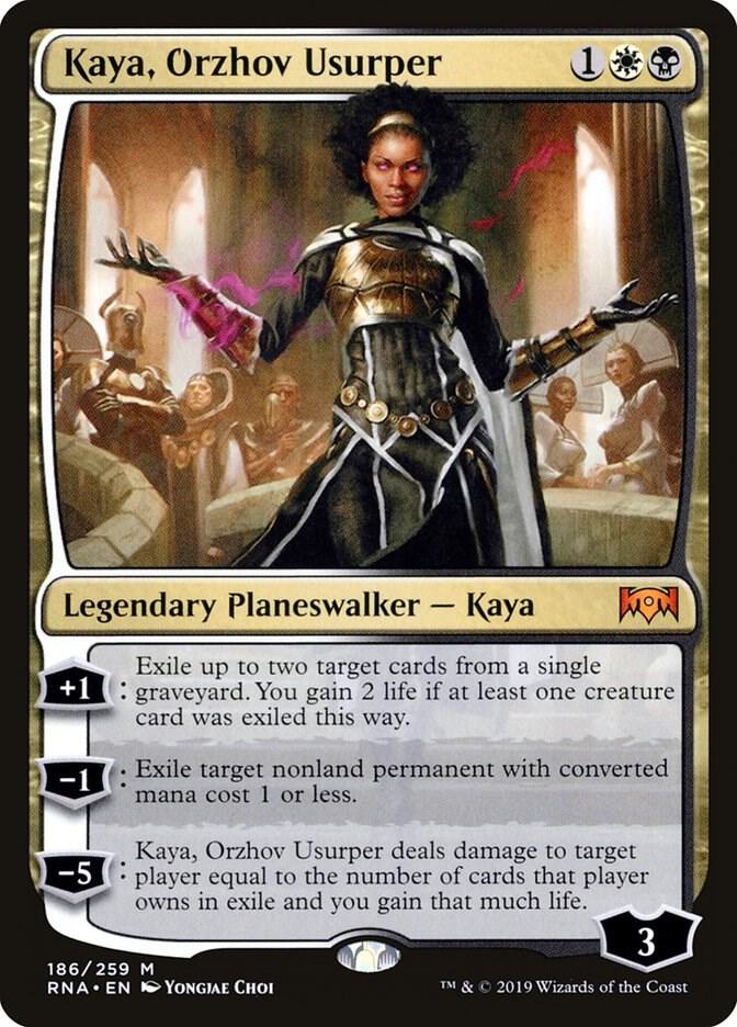 Kaya, Orzhov Usurper - Ravnica Allegiance - Magic: The Gathering