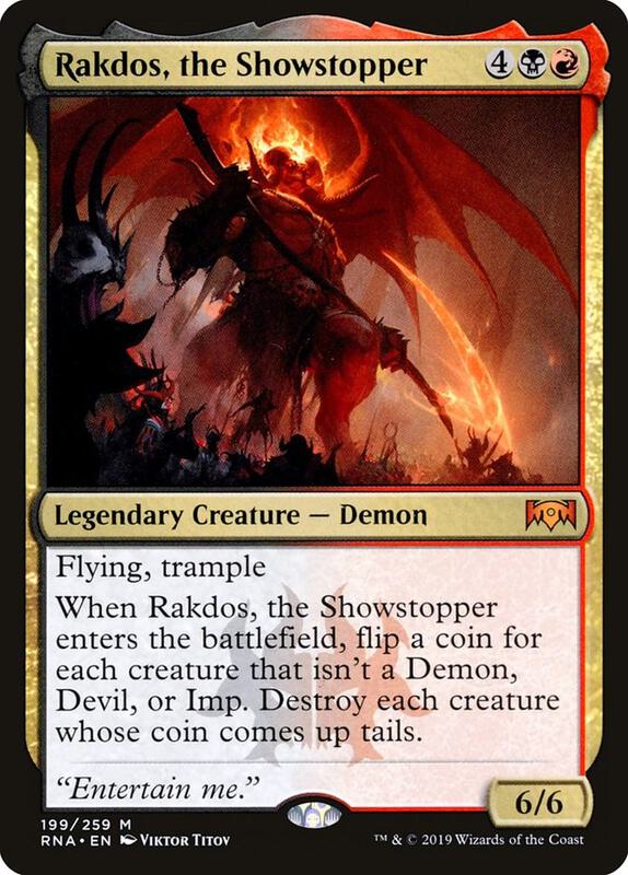 Rakdos, Lord of Riots - Return to Ravnica - Magic: The Gathering ...