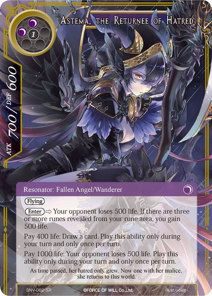 Astema, the Returnee of Hatred