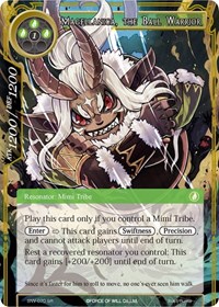 Magellanica, the Ball Warrior - Force of Will The Strangers of New Valhalla trading card