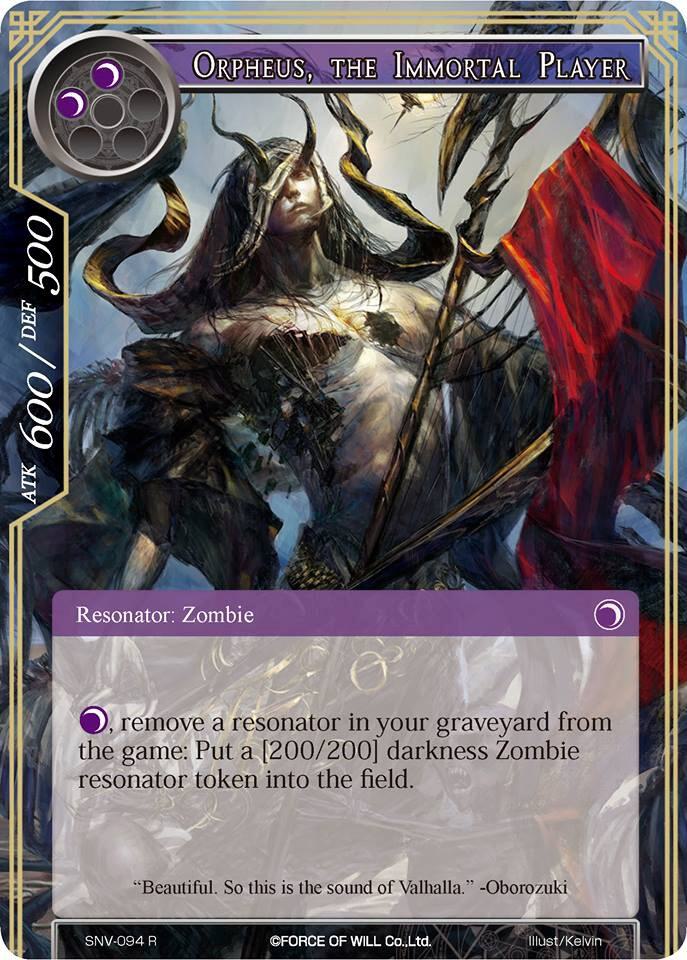Orpheus, the Immortal Player