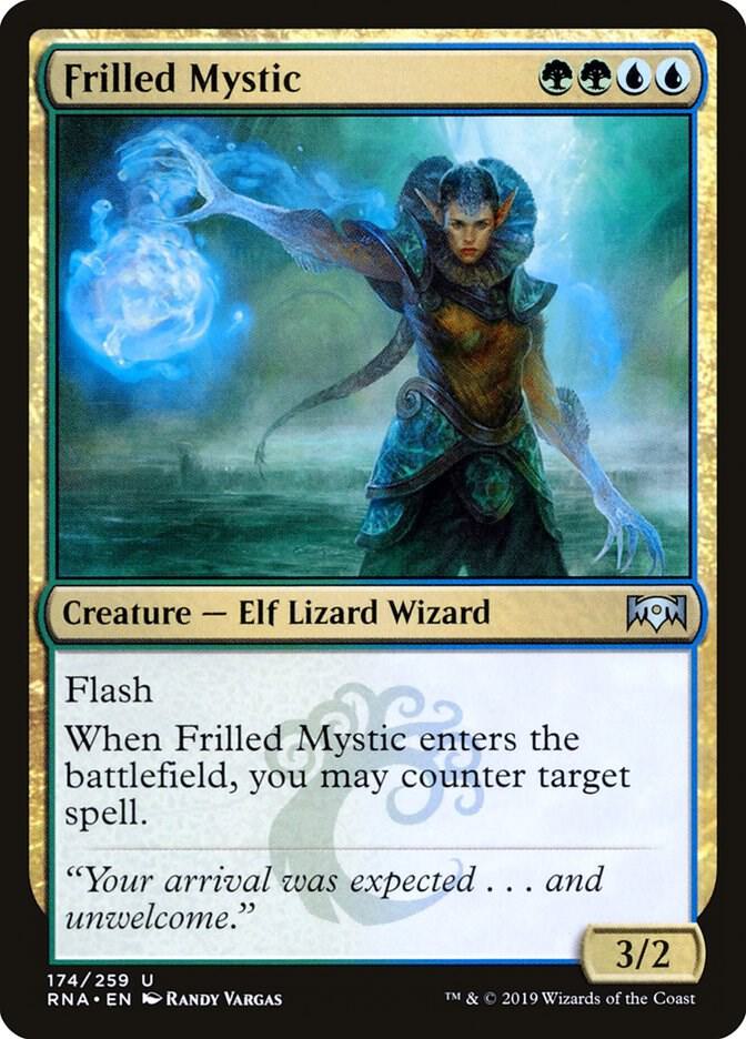 Frilled Mystic - Ravnica Allegiance - Magic: The Gathering