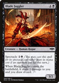 Blade Juggler - Ravnica Allegiance - Magic: The Gathering card