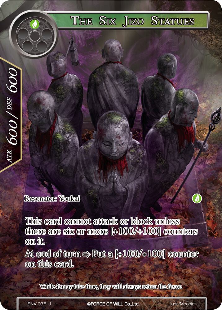 The Six Jizo Statues (Full Art)