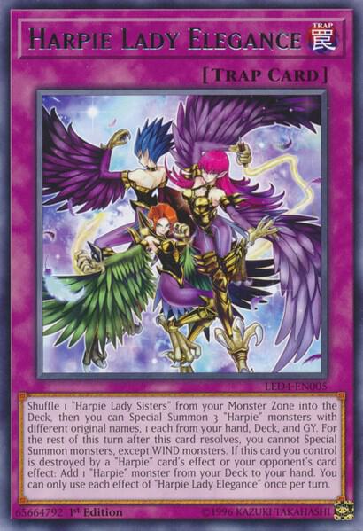 Harpie Lady Elegance - Legendary Duelists: Sisters of the Rose