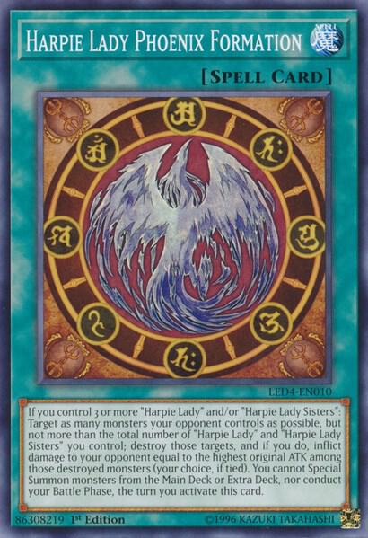 Harpie Lady Phoenix Formation - Legendary Duelists: Sisters of the