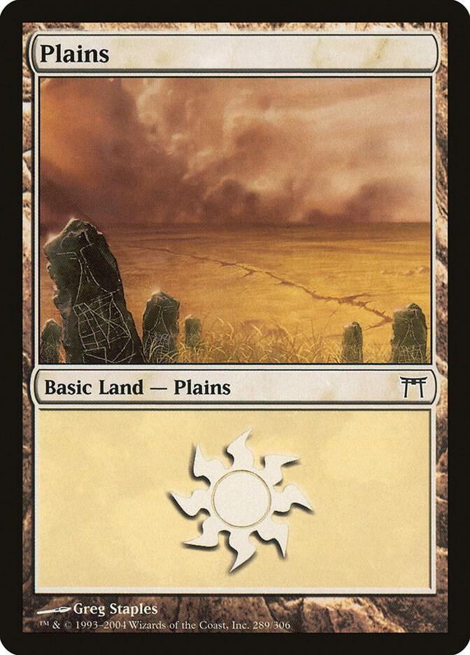 Plains (289) 289 card