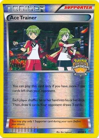 Ace Trainer - 69/98 (Regional Championships) [Staff] 069/098 from League & Championship Cards