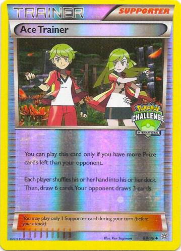 Ace Trainer - 69/98 (International Challenge) [Staff] 069/098 from League & Championship Cards
