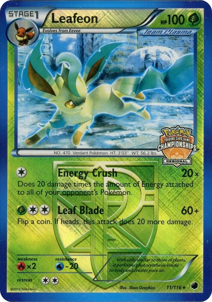 Leafeon - 11/116 (Regional Championship Promo) 11