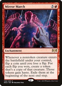 Mirror March - Ravnica Allegiance - Magic: The Gathering card