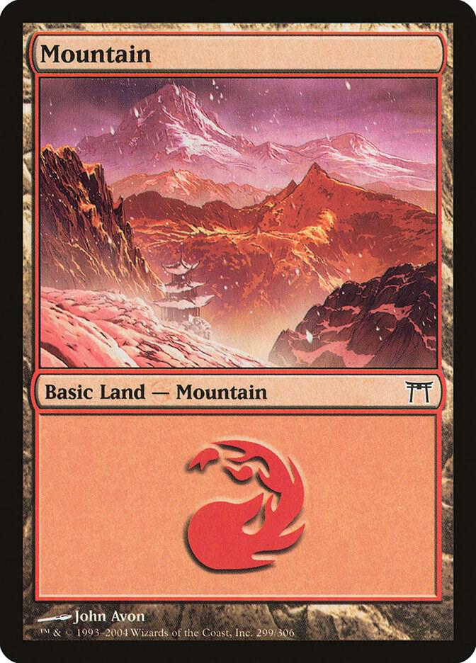 Mountain (299) 299 card