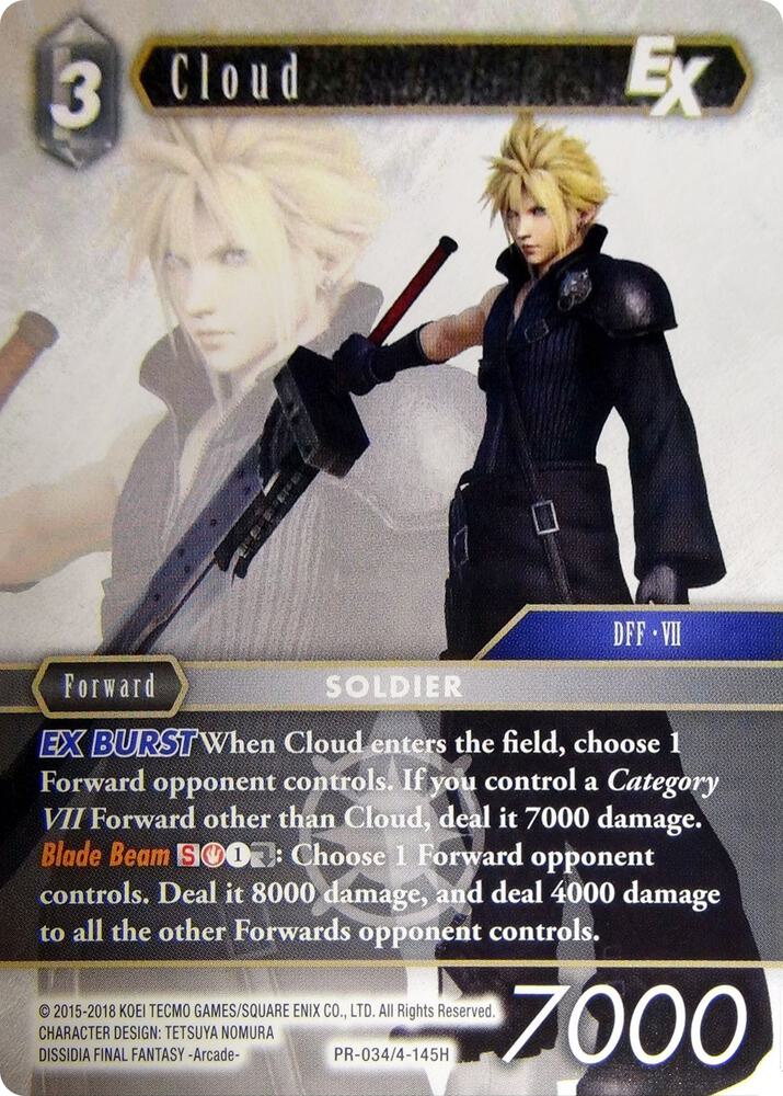 Cloud EX - FF: Promo Cards - Final Fantasy TCG - TCGplayer.com