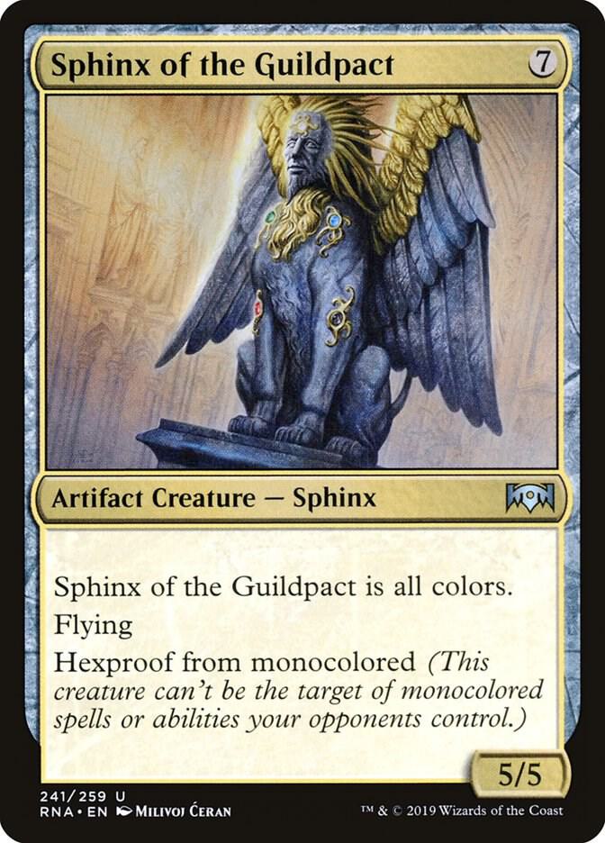 Sphinx of the Guildpact - Ravnica Allegiance - Magic: The