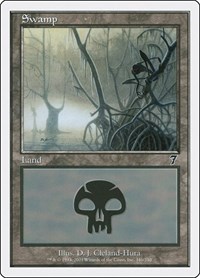 Swamp (346) - 7th Edition - Magic: The Gathering card