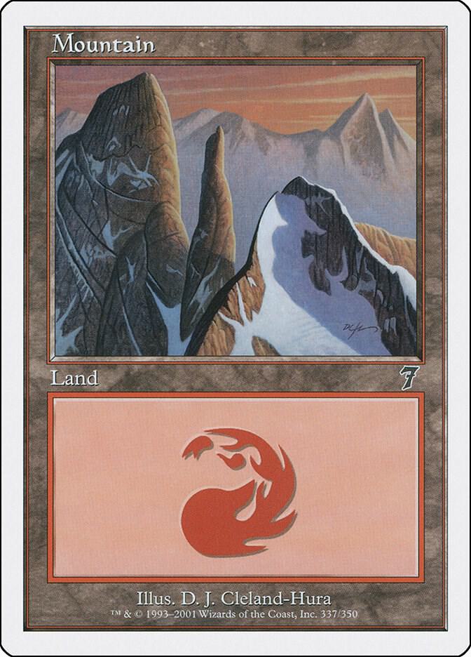 Mountain (337) 337 card