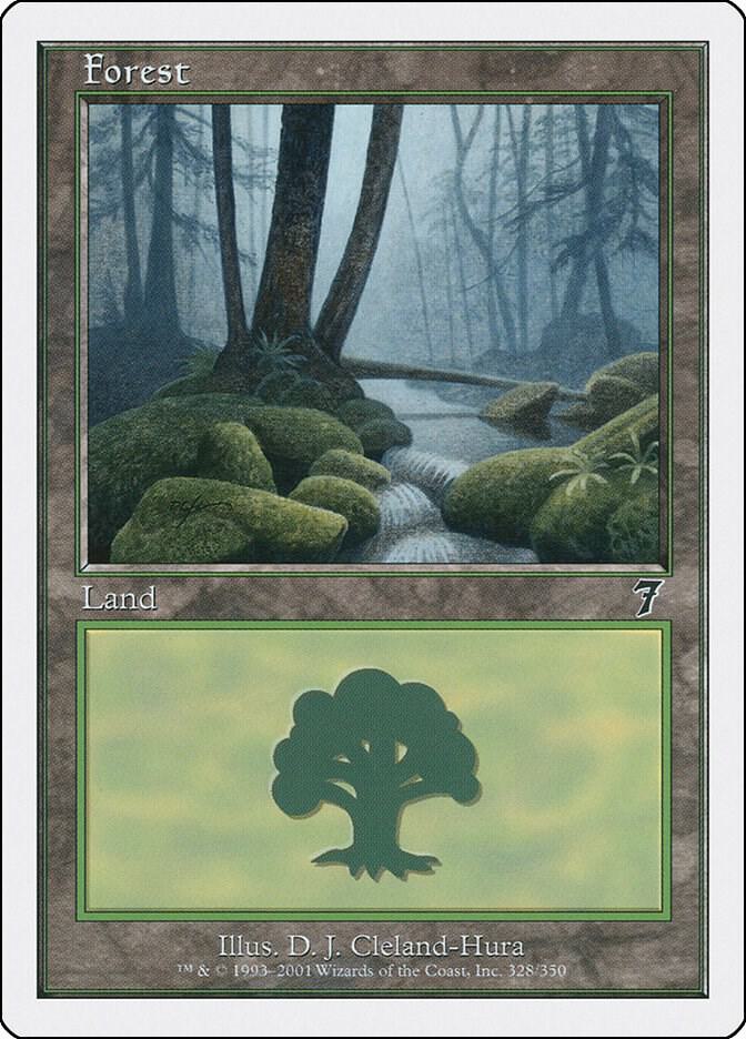 Forest (328) - 7th Edition - Magic: The Gathering - TCGplayer.com