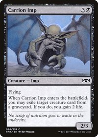 Carrion Imp - Ravnica Allegiance - Magic: The Gathering card