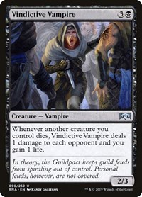 Vindictive Vampire - Ravnica Allegiance - Magic: The Gathering card