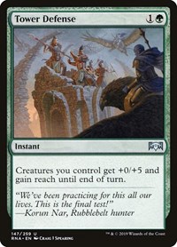 Tower Defense (Ravnica Allegiance)