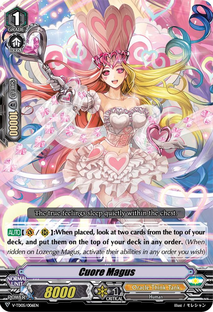 Cuore Magus - V-TD05: Misaki Tokura - Cardfight Vanguard