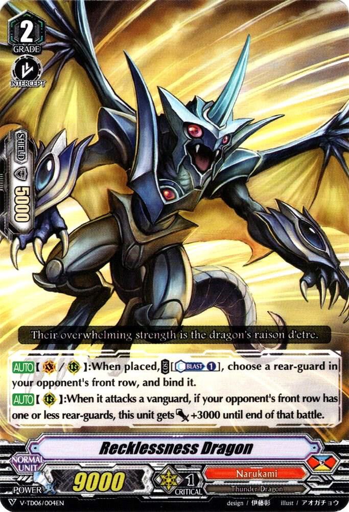 Recklessness Dragon