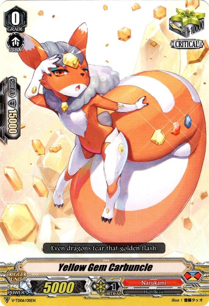 Yellow Gem Carbuncle