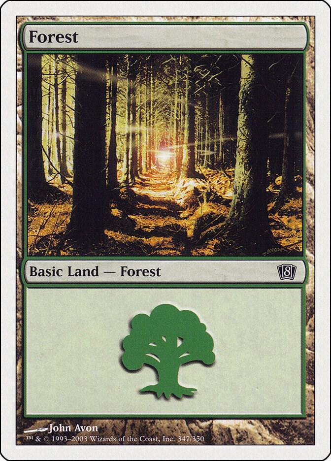 Forest (347) - 8th Edition - Magic: The Gathering - TCGplayer.com