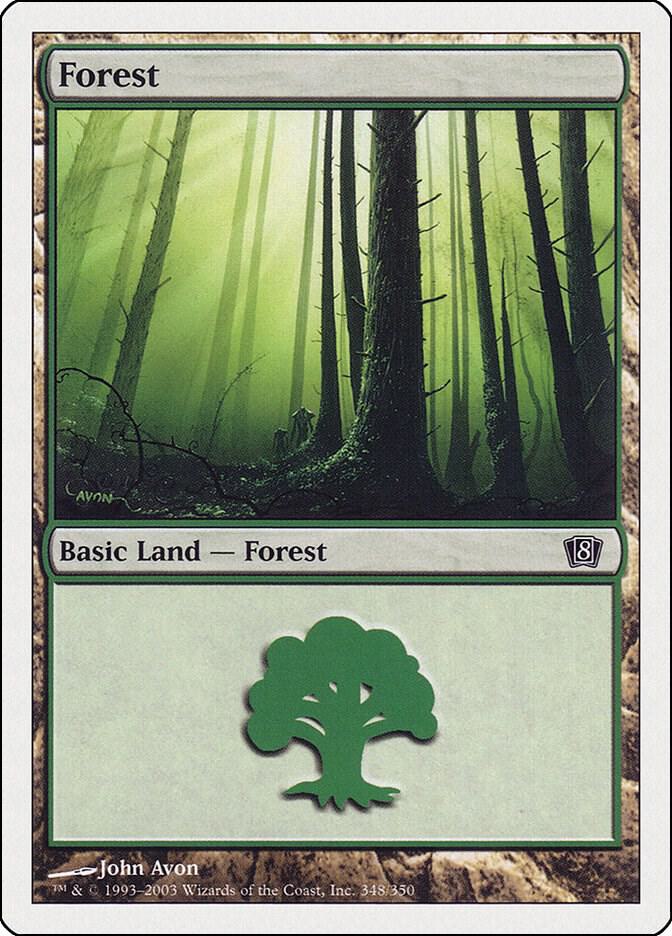 Forest (348) 348 card
