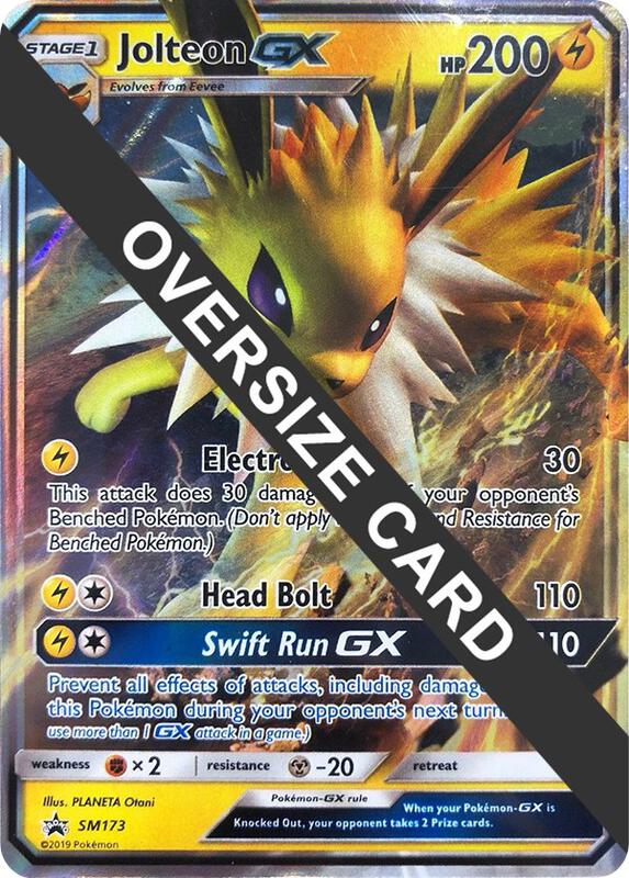 Jolteon GX - SM173 (SM Black Star Promo) SM173 from Jumbo Cards