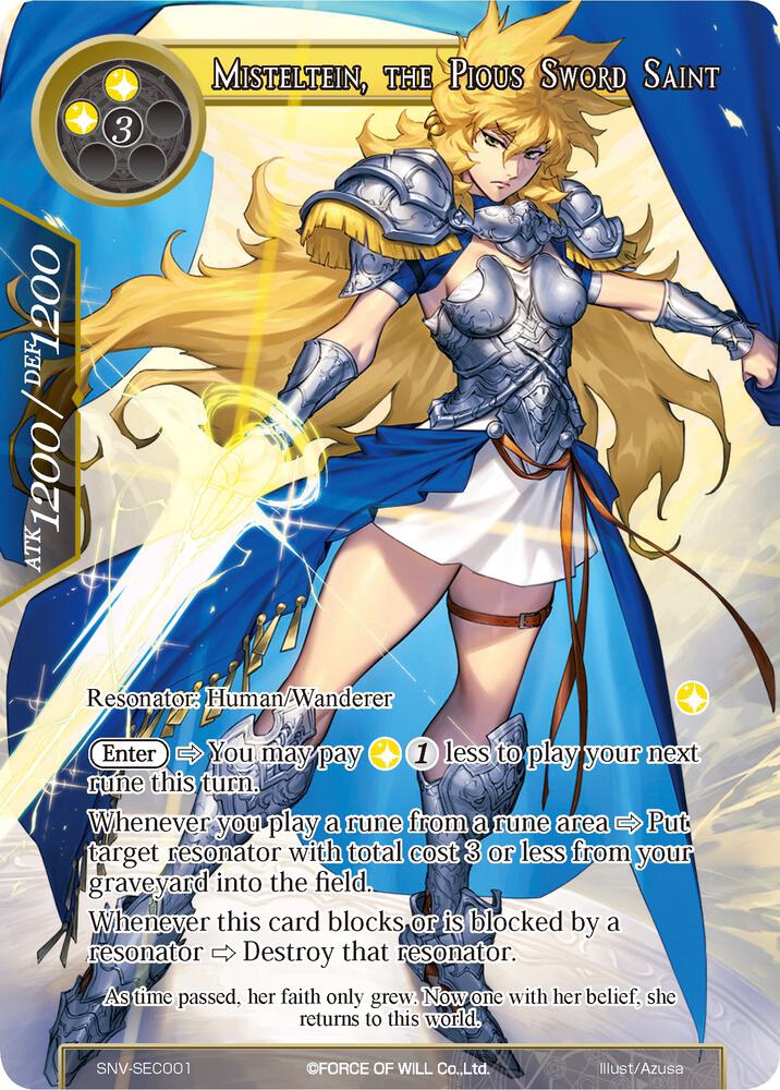 Misteltein, the Pious Sword Saint (Secret)