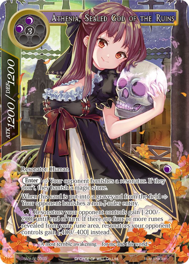 Athenia, Sealed God of the Ruins (Secret)