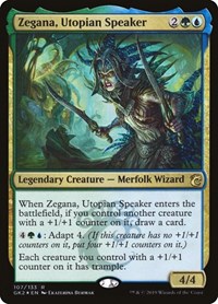 Zegana, Utopian Speaker - Ravnica Allegiance: Guild Kits - Magic: The Gathering card