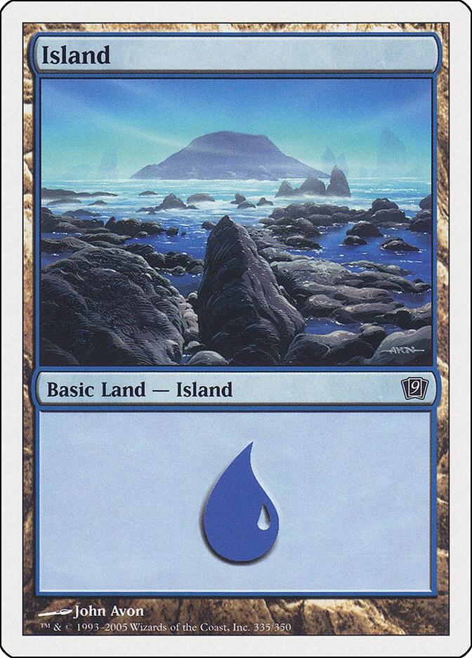 Island (335) 335 card