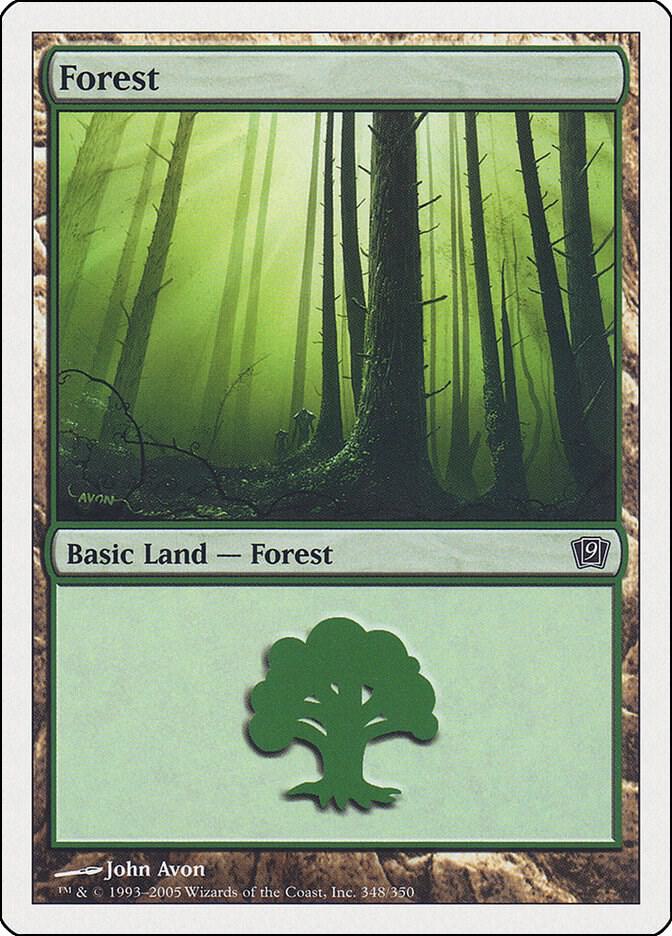 Forest (348) 348 card