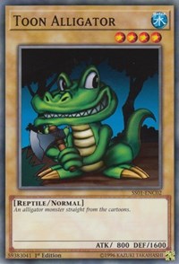 Toon Alligator (Speed Duel Decks: Destiny Masters)