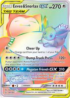 Eevee & Snorlax GX (Secret) - SM - Team Up - Pokemon - TCGplayer.com