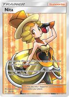 Pokemon Trading Card Game Team Up Ultra Rare Nita #180