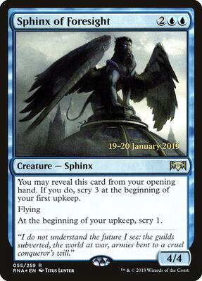 Sphinx of Foresight #55 – Prerelease Cards (Rare)