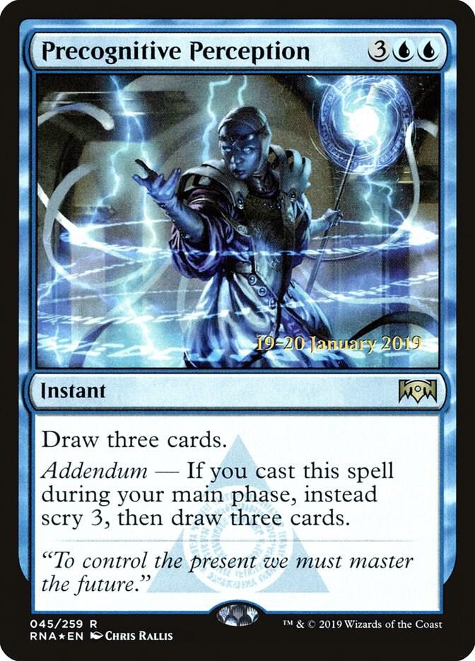 Precognitive Perception #45s — Ravnica Allegiance Promos