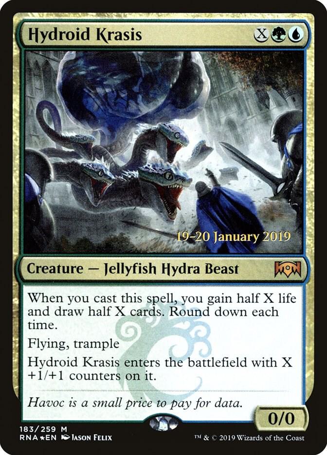 Hydroid Krasis #183s — Ravnica Allegiance Promos