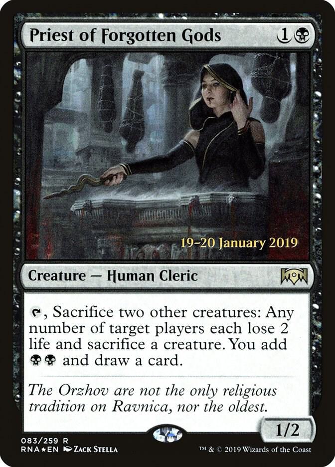 Priest of Forgotten Gods 83 card