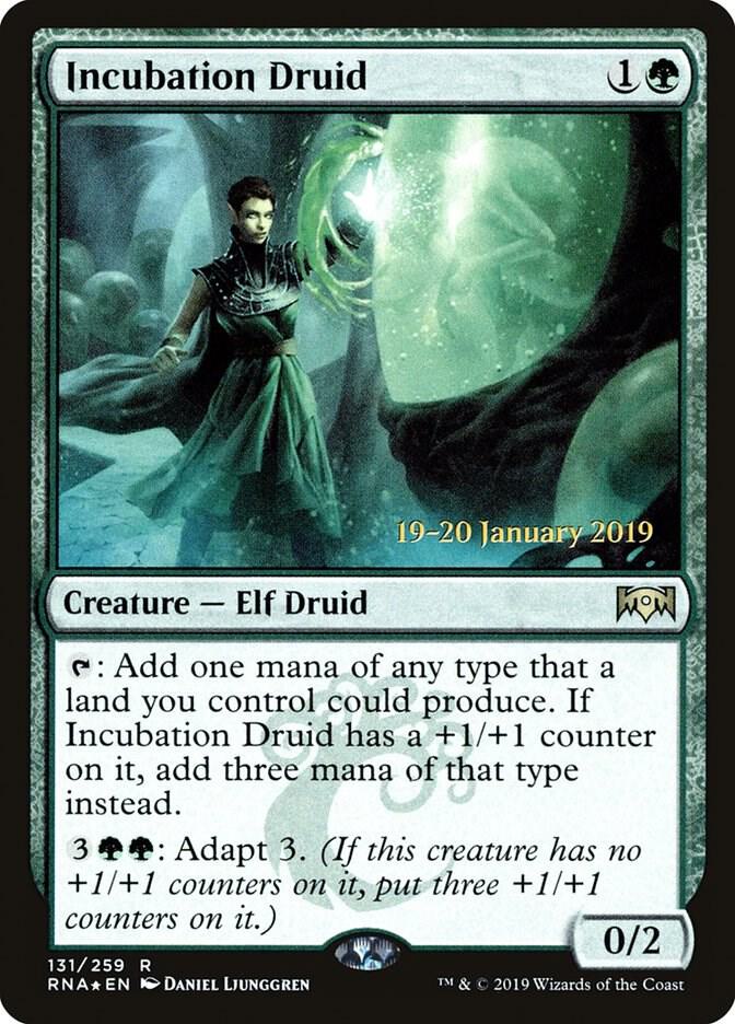 Incubation Druid #131s — Ravnica Allegiance Promos