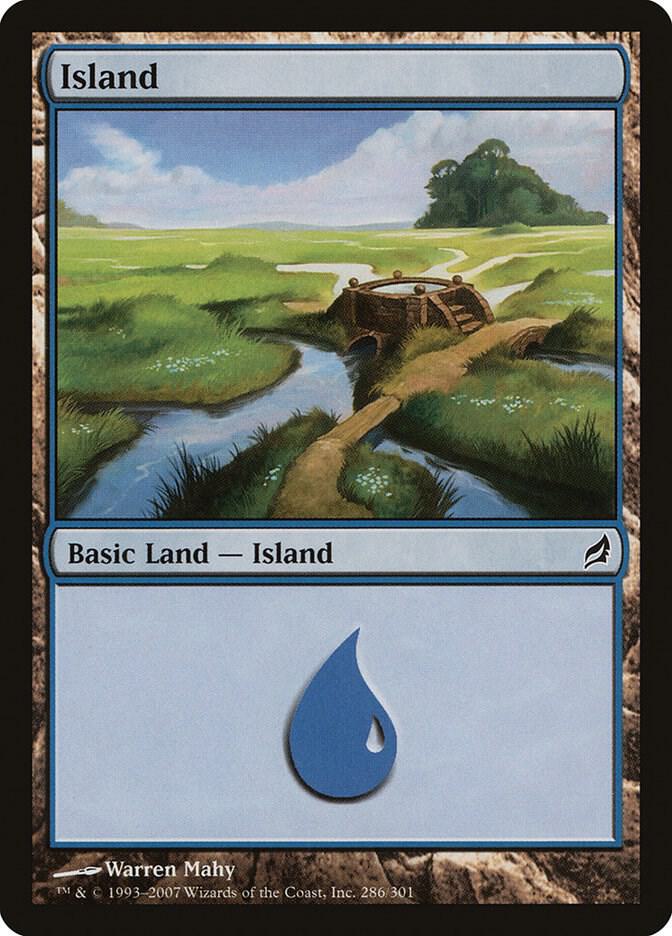 Island (286) 286 card