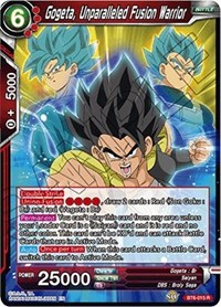 Gogeta, Unparalleled Fusion Warrior card art
